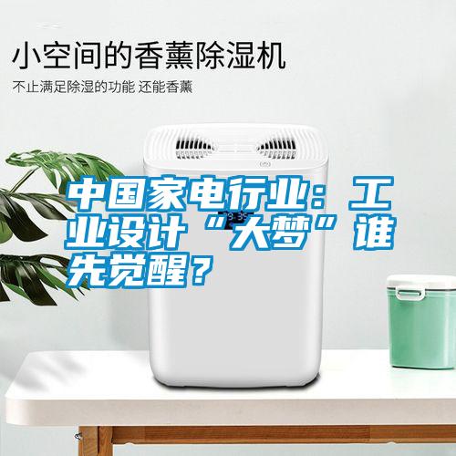 中國家電行業(yè)：工業(yè)設(shè)計“大夢”誰先覺醒？