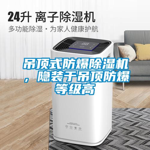 吊頂式防爆除濕機(jī)，隱裝于吊頂防爆等級(jí)高