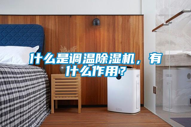 什么是調溫除濕機，有什么作用？