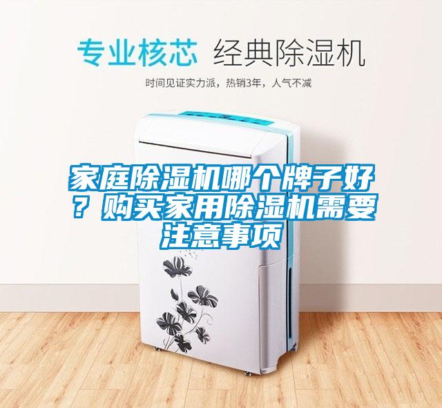 家庭除濕機(jī)哪個(gè)牌子好？購(gòu)買家用除濕機(jī)需要注意事項(xiàng)