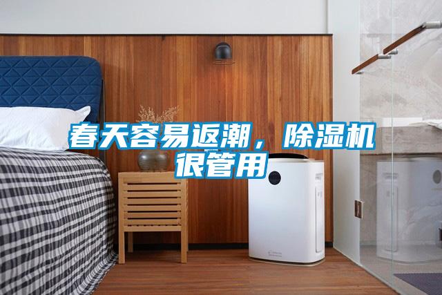 春天容易返潮，除濕機很管用