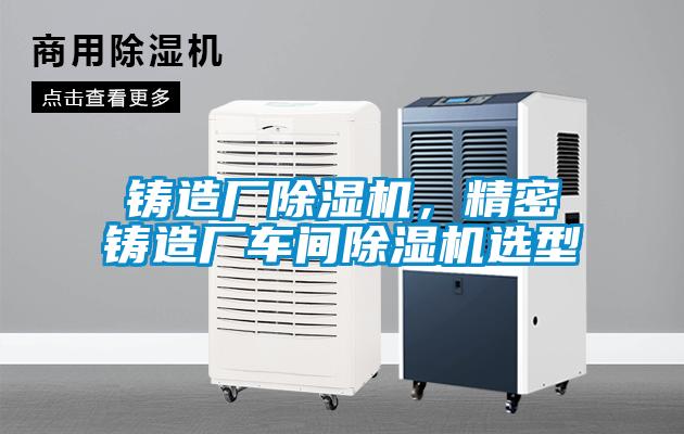 鑄造廠除濕機，精密鑄造廠車間除濕機選型