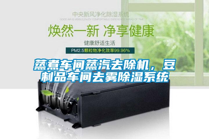 蒸煮車間蒸汽去除機，豆制品車間去霧除濕系統