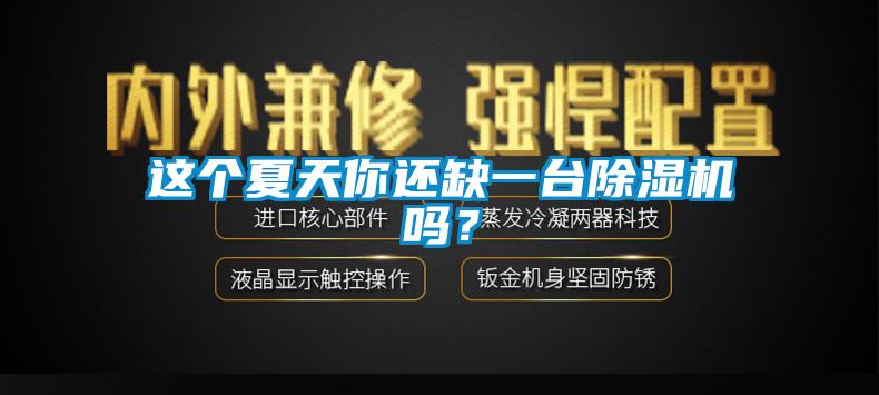 這個(gè)夏天你還缺一臺除濕機(jī)嗎？