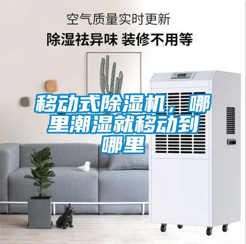移動式除濕機，哪里潮濕就移動到哪里