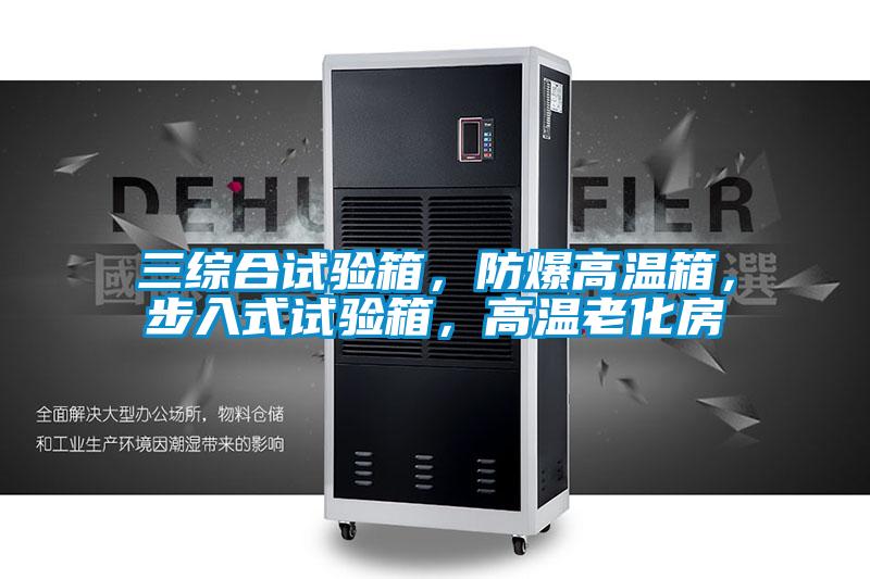 三綜合試驗箱，防爆高溫箱，步入式試驗箱，高溫老化房