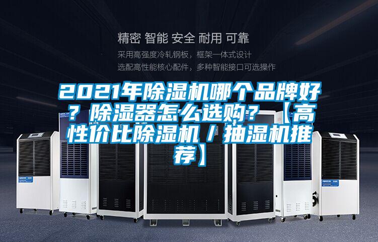 2021年除濕機哪個品牌好？除濕器怎么選購？【高性價比除濕機／抽濕機推薦】