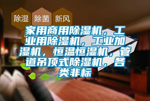 家用商用除濕機，工業用除濕機，工業加濕機，恒溫恒濕機，管道吊頂式除濕機，各類非標