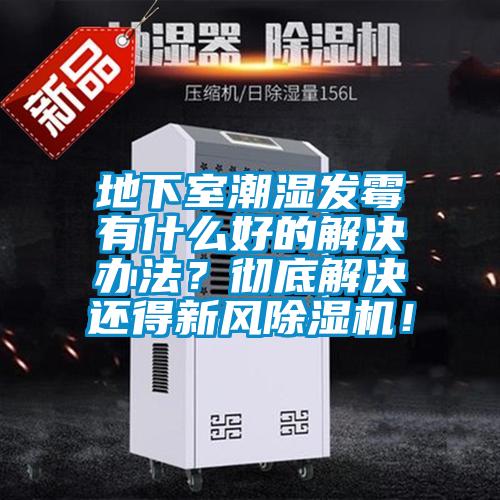 地下室潮濕發霉有什么好的解決辦法？徹底解決還得新風除濕機！