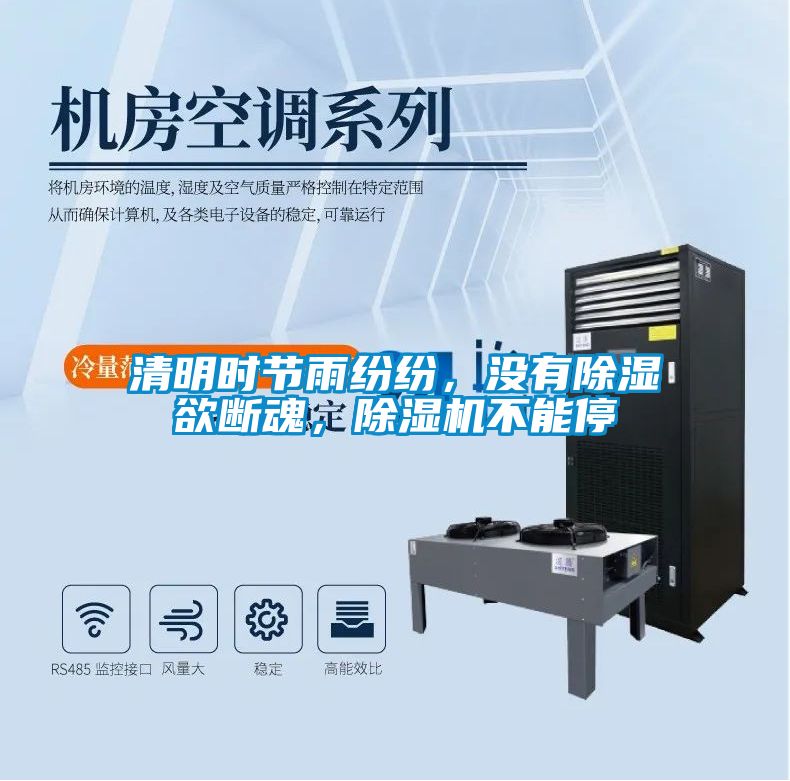 清明時(shí)節(jié)雨紛紛，沒有除濕欲斷魂，除濕機(jī)不能停