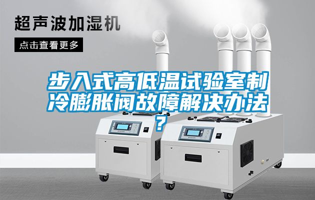 步入式高低溫試驗室制冷膨脹閥故障解決辦法？