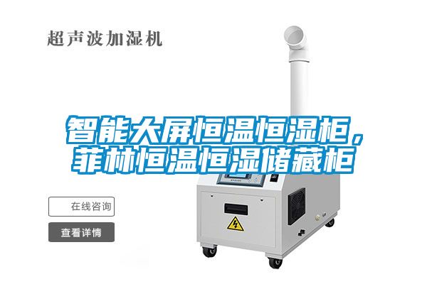 智能大屏恒溫恒濕柜，菲林恒溫恒濕儲藏柜