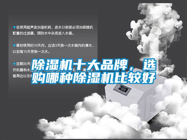 除濕機十大品牌，選購哪種除濕機比較好