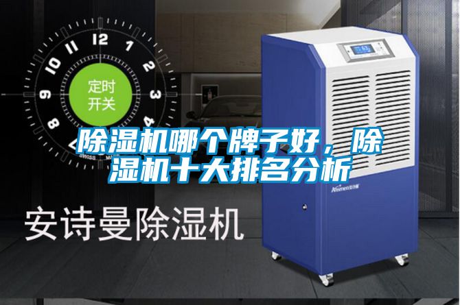 除濕機哪個牌子好，除濕機十大排名分析