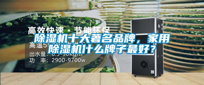 除濕機十大著名品牌，家用除濕機什么牌子最好？