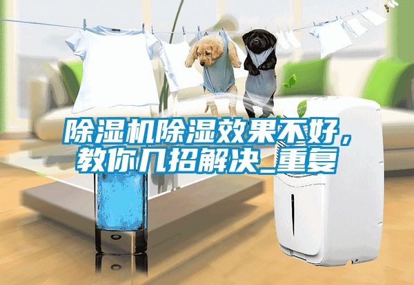 除濕機除濕效果不好，教你幾招解決_重復