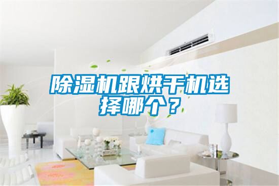 除濕機跟烘干機選擇哪個？