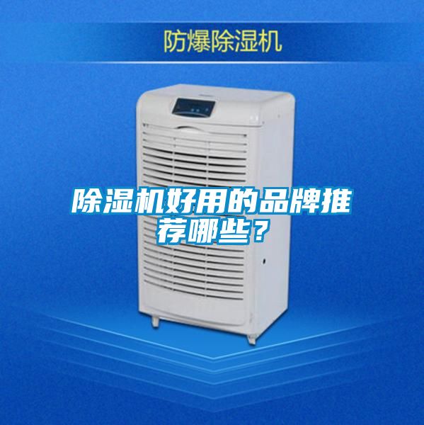 除濕機(jī)好用的品牌推薦哪些？