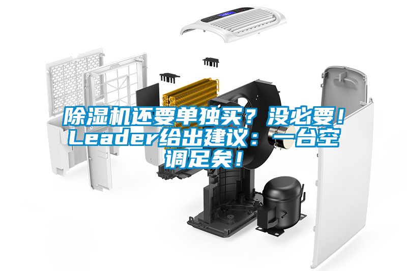 除濕機還要單獨買？沒必要！Leader給出建議：一臺空調足矣！
